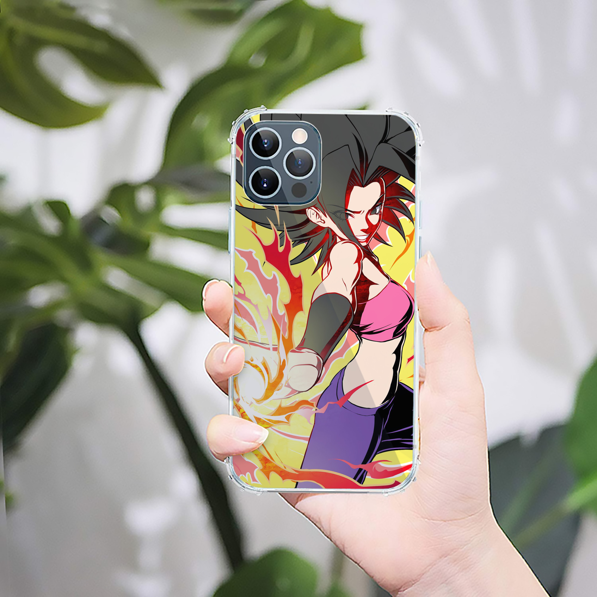 （画像用） ドラゴンボール DRAGON BALL 【iPhone 12シリーズ対応】透明スマホケース（クリアソフトケース）